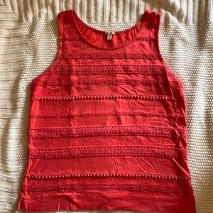 Jcrew sleeveless top with Boho style